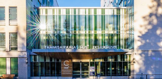 Tammisairaalan silmätautien päivystyksen sisäänkäynti C