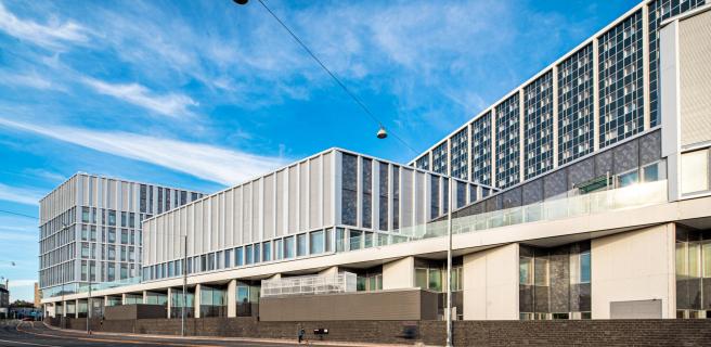 HUS Helsingin yliopistollisen sairaalan kampusalue