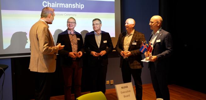 Kuva NUHA:n jäsensairaaloiden toimitusjohtajista. NUHA CEOs.
