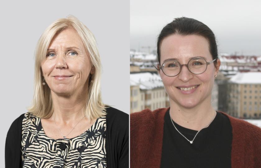 Laura Häkkinen ja Leena Repokari
