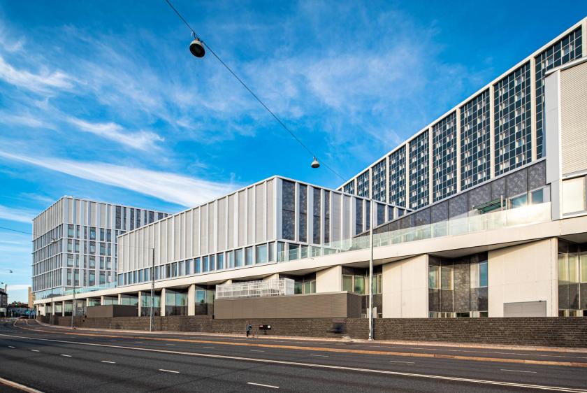 HUS Helsingin yliopistollisen sairaalan kampusalue