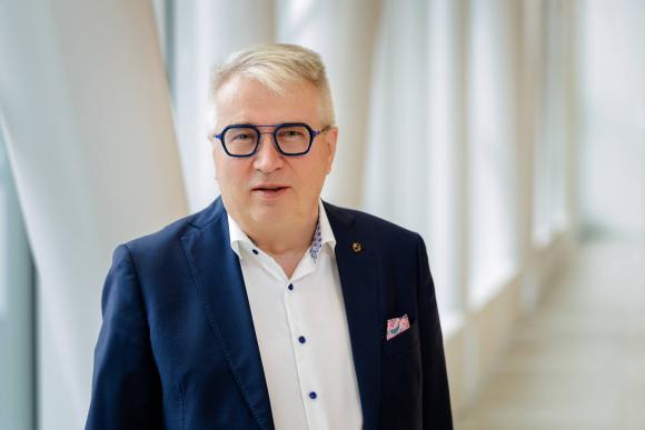 HUSin yhtymähallituksen puheenjohtaja Risto Rautava