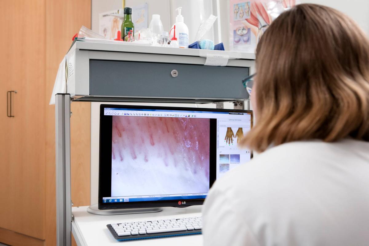 Kuvituskuvat Sisätaudit ja kuntoutus -tutkimussivua varten