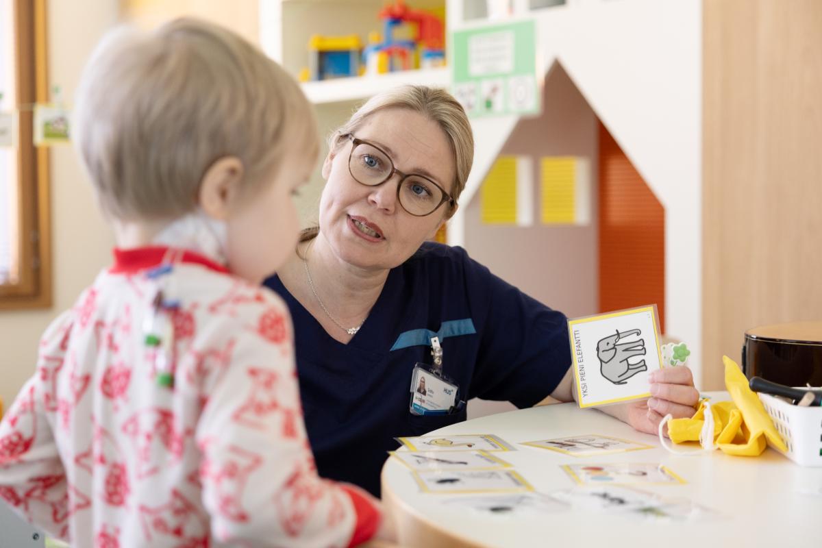 Varhaiskasvatuksen opettaja Satu Laakso