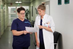 Minna Takala ja Hilkka Karlsson