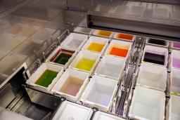 Värjättyjä papa-näytteitä